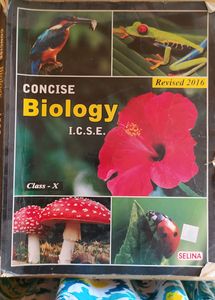 biology book class 10 icse