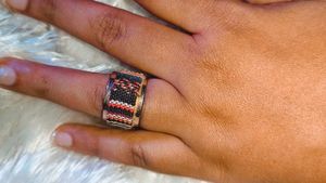 Woven Pattern Ring