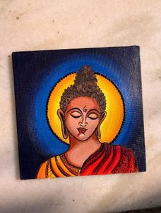 Mini Buddha Canvas Art Painting