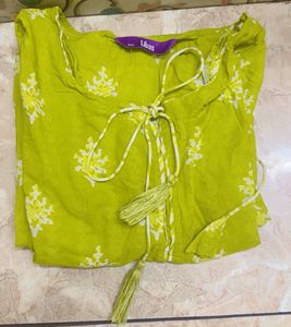 Elegant Green Printed Kurta Set