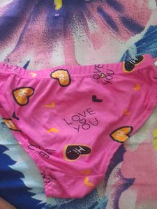 Pink Heart Briefs