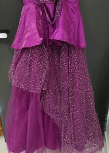 Full Flare Partywear Gown