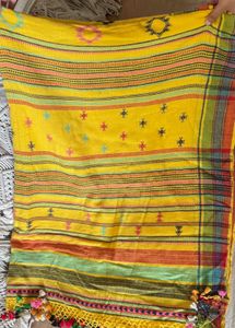 Kala Cotton Kutch Bhujodi Saree