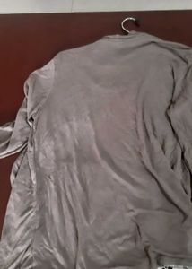 Top with shrug / jacket attached