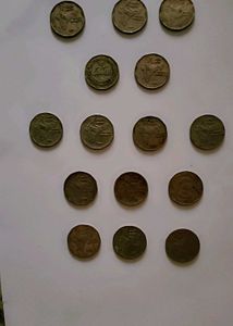 Vintage 2 Rs Different Mints Coin Collection