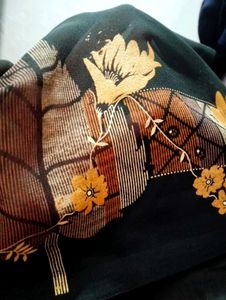 🥀Elegant Black Saree🥀