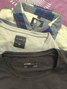 2 Tshirts +1 Shirt Combo Pack