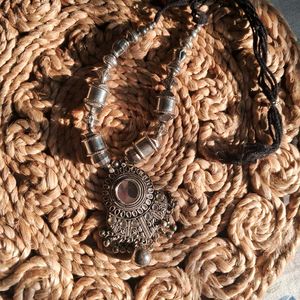 HEAVY OXIDISED NECKLACE - NEW