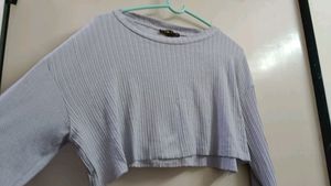 Lavender Crop Top