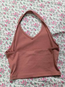 Halter Neck Crop Top