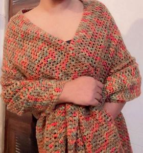 Stylish big Knit Scarf/ stole (item 47)