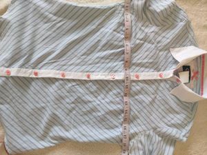 Striped Button-Down Shirt