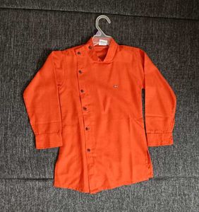 Kurta Style Cotton Shirt