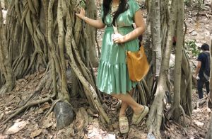 Us Polo Green Short Dress (Size S)