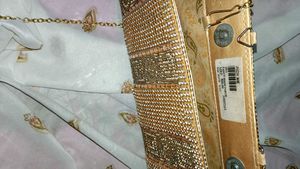 Sparkly Gold Clutch
