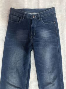 Straight Fit High Rise Jeans