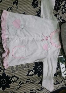 Cute Polka Dot Pajama Top