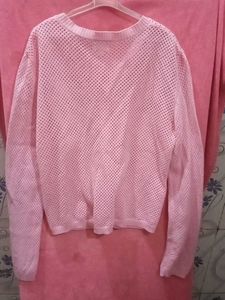 Pink Knit Cardigan