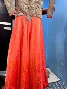 Dress With Free Gown And Top 🎁