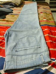 Light Wash Denim Jeans