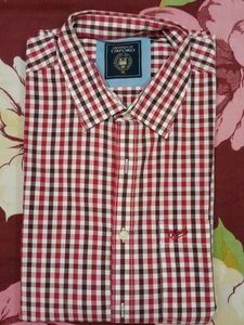 Red Checks Mens Shirt