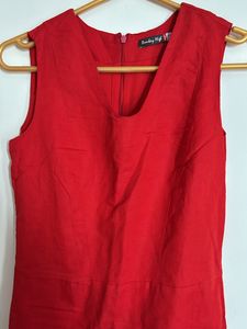 Classy Red Date Night Dress