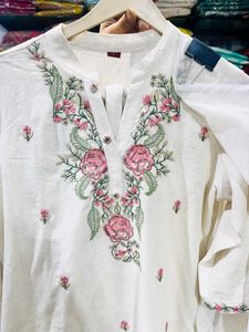 Pure Khadi Cotton Kurta Set