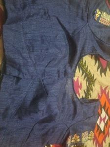 Blue Sari Blouse