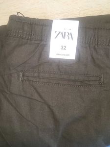 New Pants Zara Cotton Linen 32