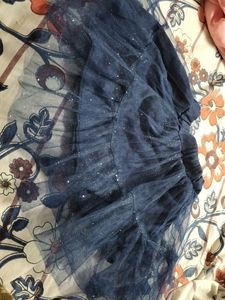 Partywear Skirt And Top For Baby Girl