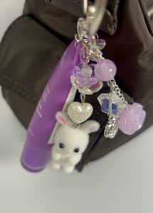 Handmade Beaded Lipbalm Charm 🍥🍓