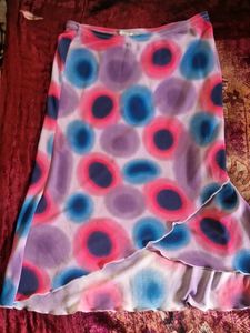 Colorful Patterned Skirt