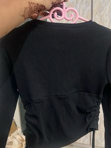 Black Long Sleeve Top