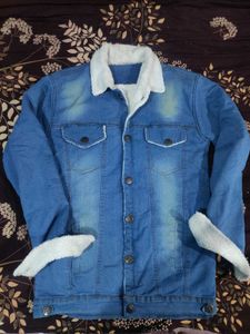 Denim Jacket new with Sherpa Lining