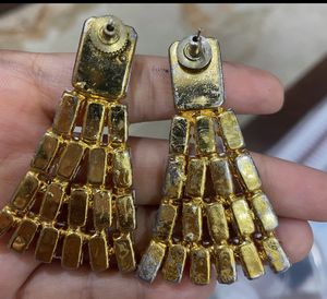 CRYSTAL MIRROR EARRINGS ✨