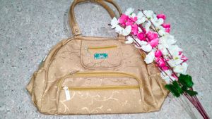 Beautiful 😍 Golden Brown Handbag 👜