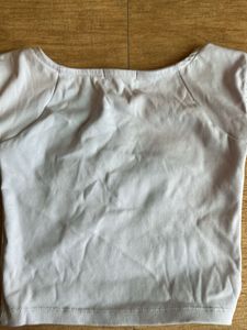 Zara Lilac Crop Top