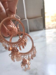 Lightweight Rosegold Chaandbaaliya
