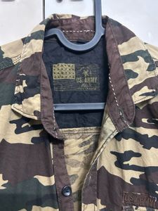 Camo Print Shirt