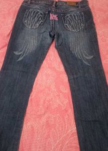 Distressed Denim Jeans