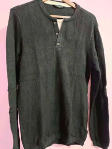 Men's Long Sleeve Henley Shirt