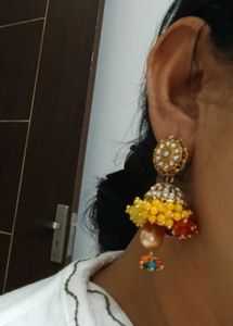 Statement Jhumka Earrings