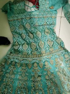 Elegant Embroidered Anarkali Suit