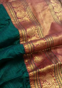 Elegant Striped Saree