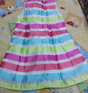 Striped Dress For Baby Girl