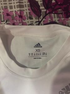 Adidas White T-Shirt