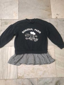 Bonjour Paris Graphic Dress