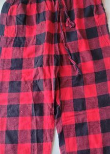 Red &amp; Black Plaid Lounge Pants