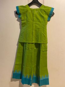 Green Cotton Langa-blouse