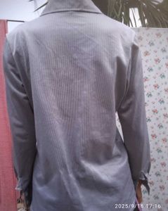 Striped Button-Down Shirt